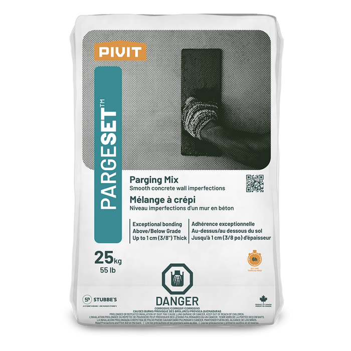 PIVIT PargeSet Parging Mix - 25KG