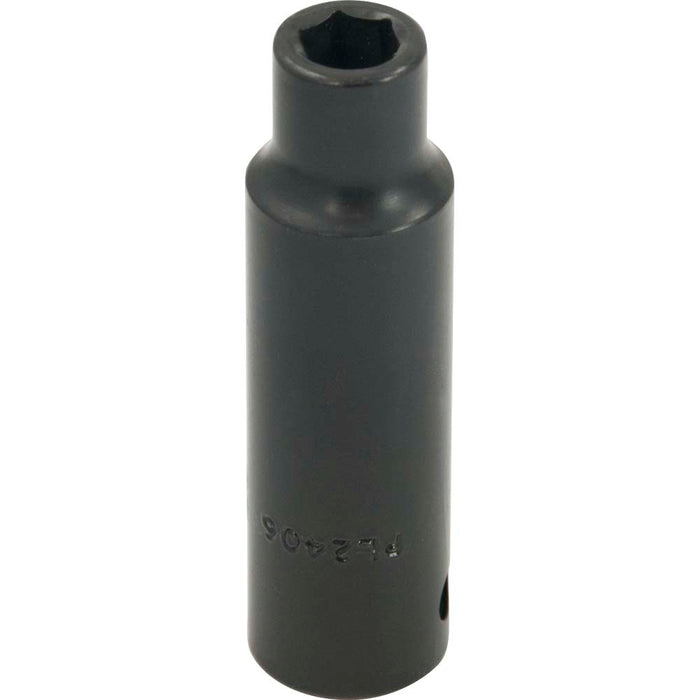 Gray Tools 1/2" Drive, 6 Point Deep Length, Impact Black Industrial Finish SAE Sockets