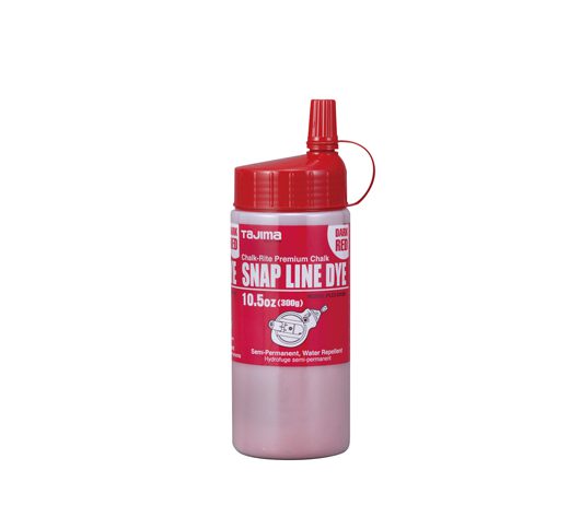 Tajima Snap Line Dye Semi-Permanent Marking Chalk - 10.5 oz.