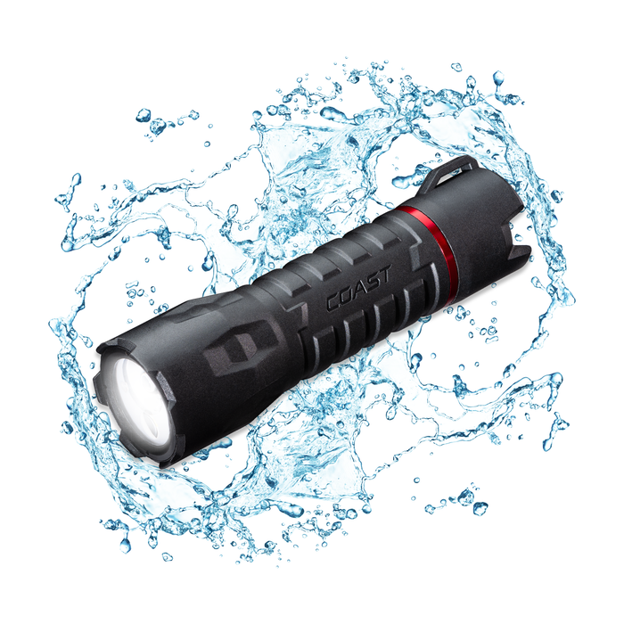 Coast Polysteel 500R Rechargeable Fixed Focus Flashlight