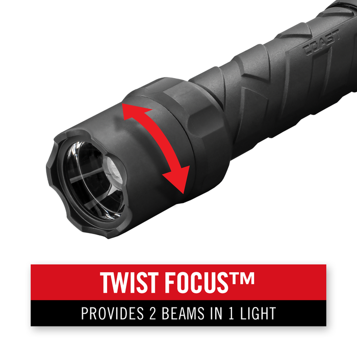 Coast Polysteel 600 Pure Beam Focusing LED Flashlight