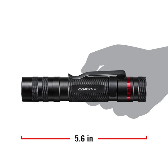 Coast PX1 Pure Beam Focusing LED Flashlight