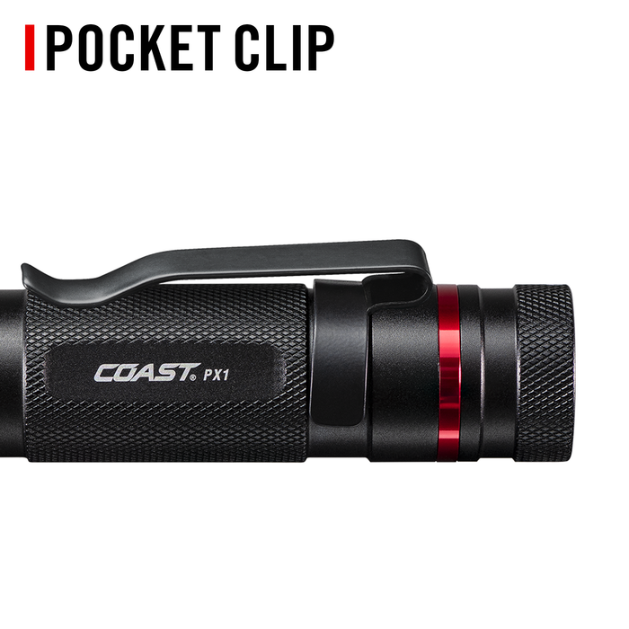 Coast PX1 Pure Beam Focusing LED Flashlight