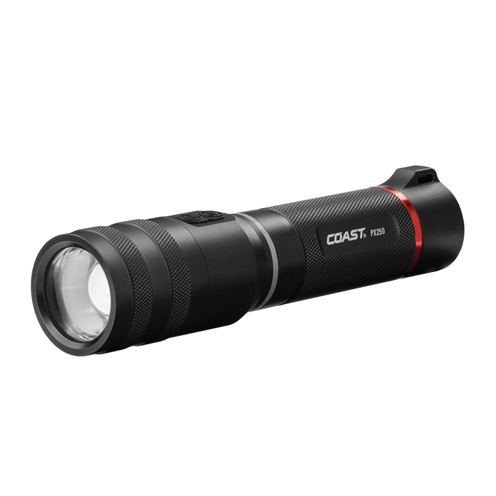 Coast PX250 Dual Color Pure Beam Focusing COB LED Flashlight