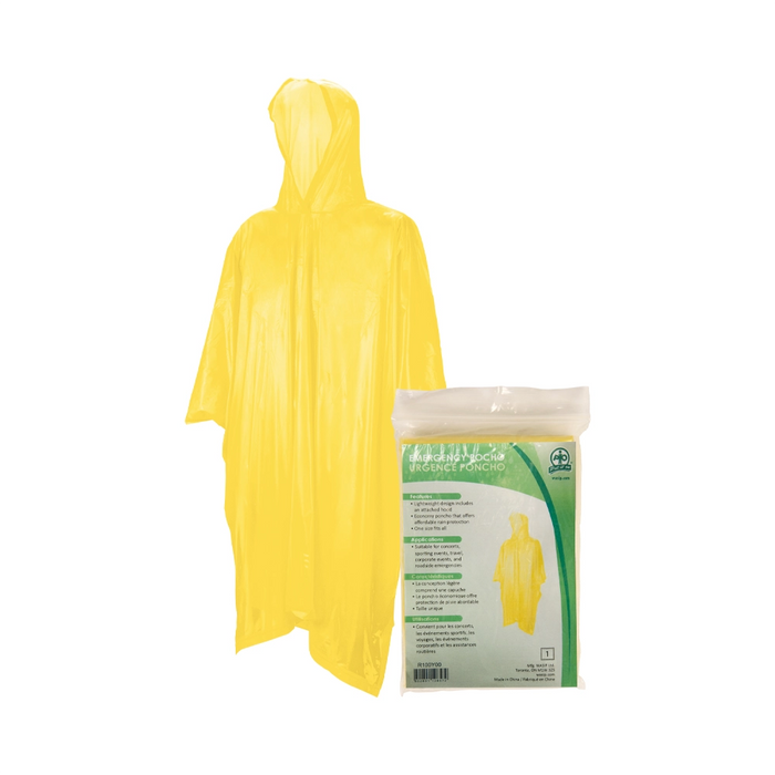 Wasip Universal Disposable Rain Poncho