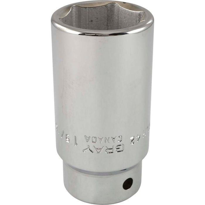 Gray Tools 3/4" Drive, 6 Point Deep Length SAE Sockets