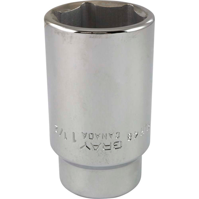 Gray Tools 3/4" Drive, 6 Point Deep Length SAE Sockets