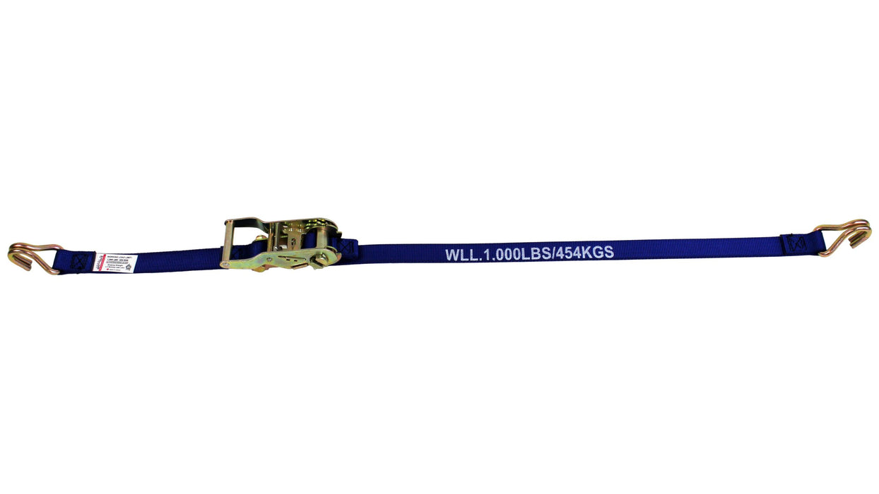 CTS 1" Ratchet Strap With Wire Hook