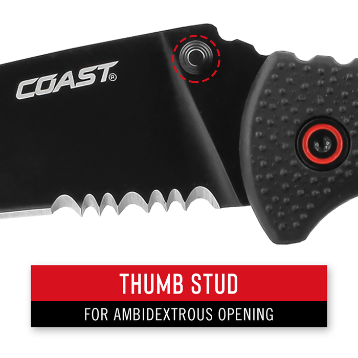 Coast RX300 Max Lock Knife 3"