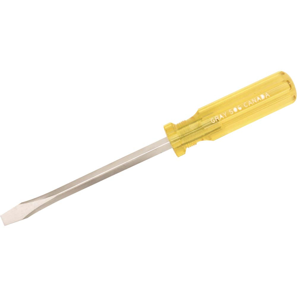 Gray Tools Slotted Square Shank Screwdrivers — Interline Wholesale Hardware