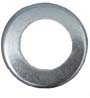 25 Pack Grade A Zinc Plated Flat Washers - SAE Size 1 (ID 1.062" X OD 2.00")