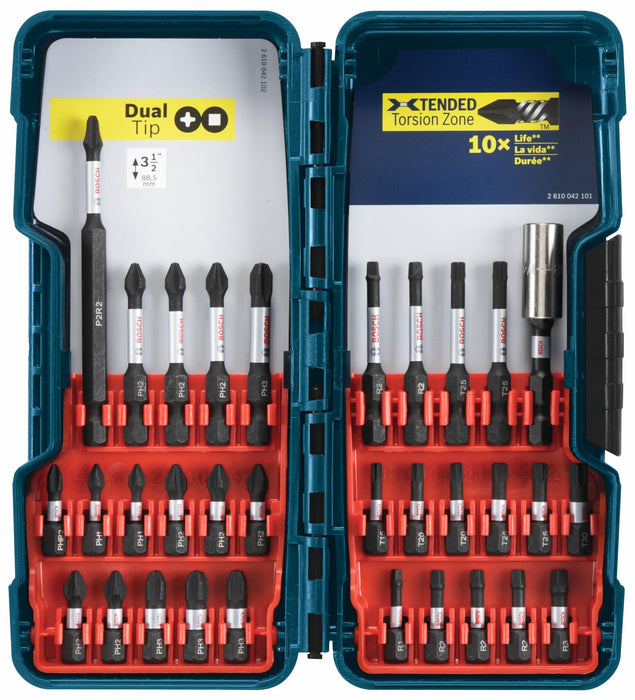 Bosch 32 pc. Impact Tough™ Screwdriving Bit Set