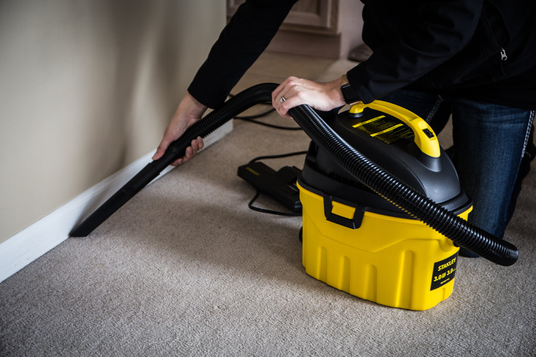 Stanley 3 gal. 3HP Poly Vacuum