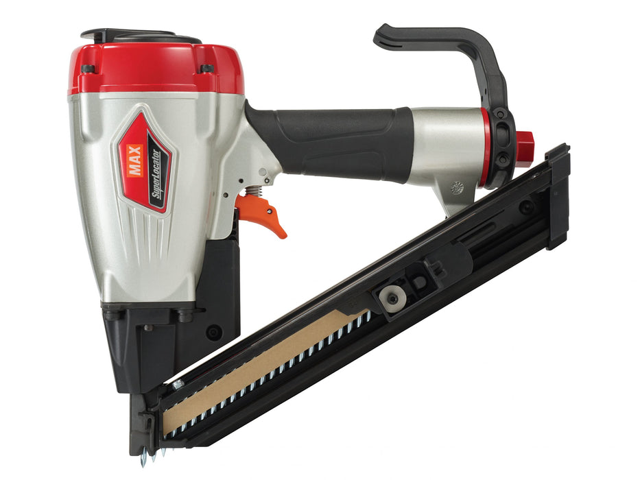 MAX SN438J Pneumatic Metal Connector Nailer - 1-1/2" Capacity