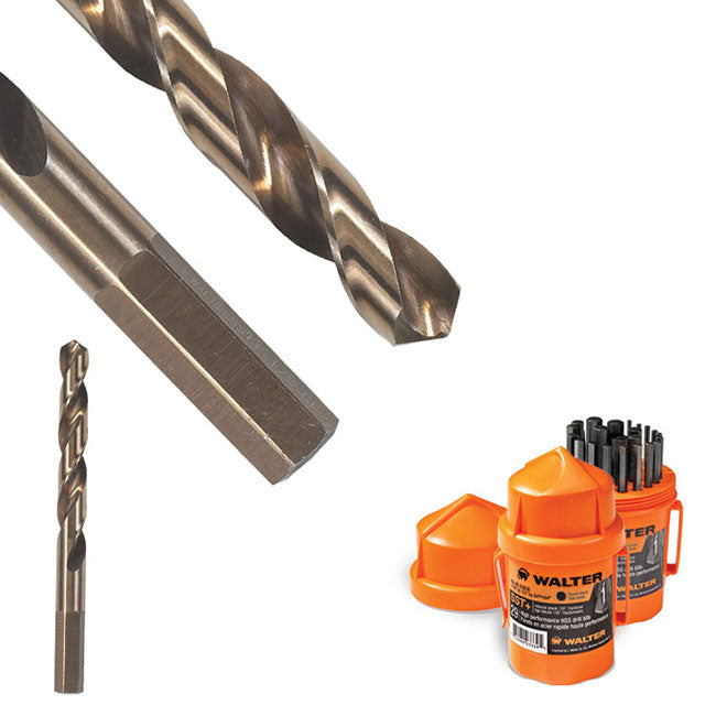 Walter SST 118° Jobbers Fractional Metal Drill Bit