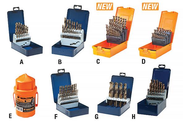 Walter SST+ Metal Drill Bit Set