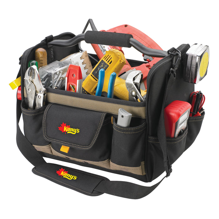 Kuny's 14" 21 Pocket Open Top Softsided Tool Box