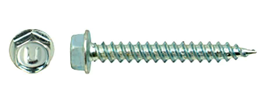 UCAN Hex Head Sharp Point Self-Piercing Screws (1,000PK) - #8-15 x 9/16"