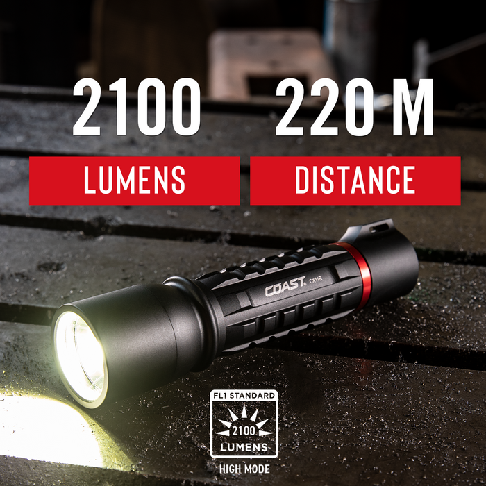 Coast XP11R Rechargeable Flashlight