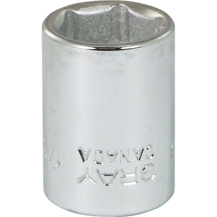 Gray Tools 3/8" Drive 6-Point SAE Standard Length Sockets