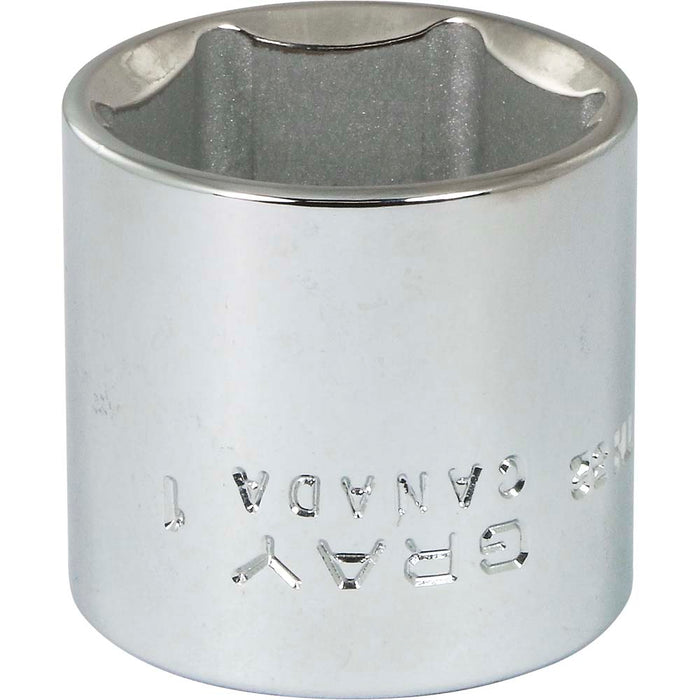 Gray Tools 3/8" Drive 6-Point SAE Standard Length Sockets