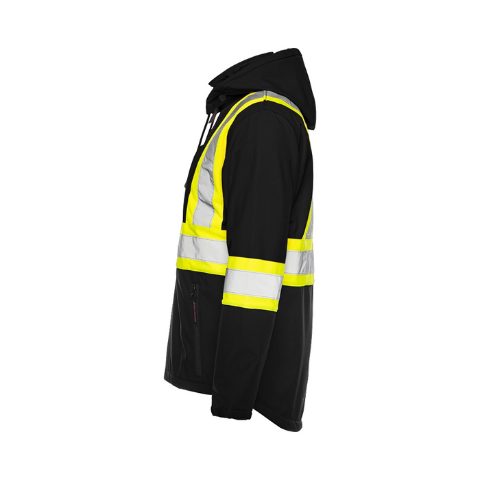 Wasip TJ2 Soft Shell Jacket w/ Detachable Hood & 4" Reflective Tape