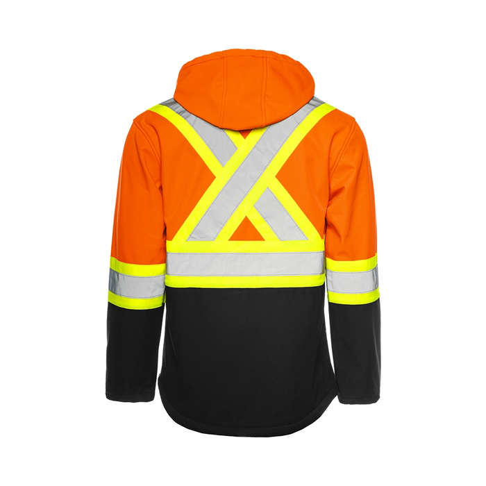 Wasip TJ2 Soft Shell Jacket w/ Detachable Hood & 4" Reflective Tape