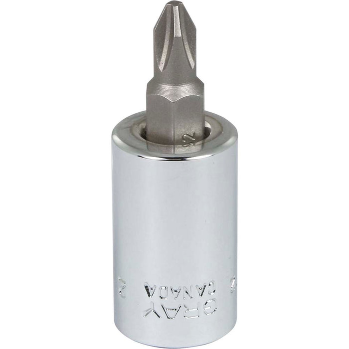 Gray Tools 3/8" Drive Phillips Head Sockets