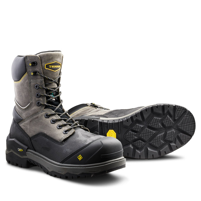 Terra Gantry 8" Waterproof Nano Composite Toe Safety Work Boot