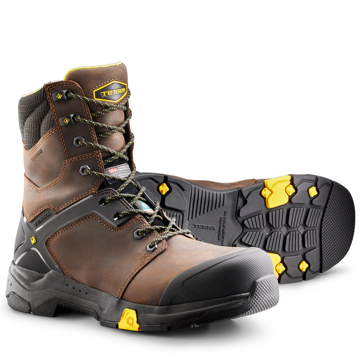 Terra Carbine 8" Waterproof Composite Toe Safety Work Boot