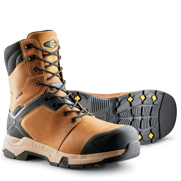 Terra Carbine 8" Waterproof Composite Toe Safety Work Boot