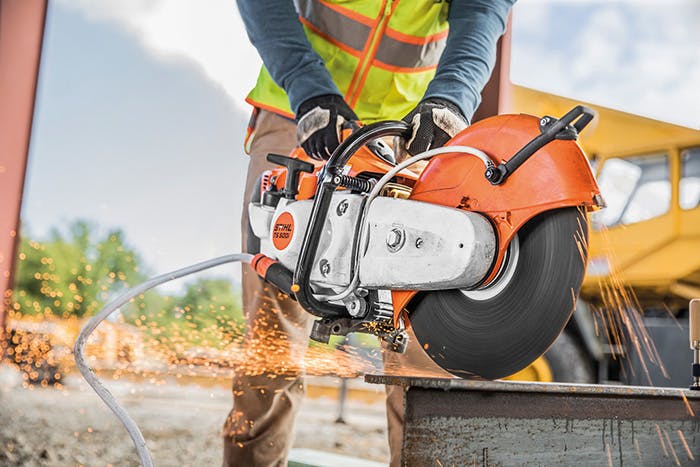 STIHL TS 500i Cutquik® Cut-Off Saw (72.2cc) Electronically Fuel Injected - 14"