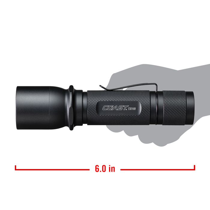 Coast TX11R Rechargeable Long Range Focus Flashlight