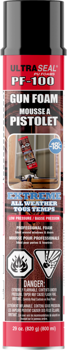 Nuco UltraSeal PF-100 Extreme All-Weather Gun Foam - 660mL (24 oz.)