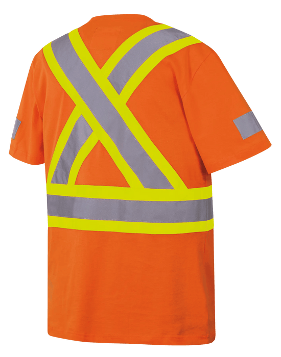 Pioneer Hi-Vis 100% Cotton Safety T-Shirt