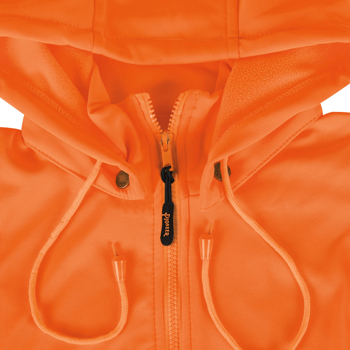 Pioneer Hi-Vis Microfleece Zip Hoodie