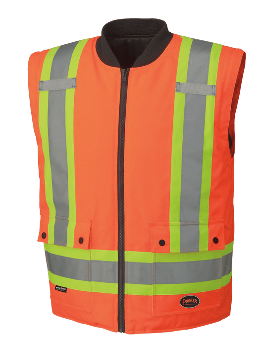 Pioneer Hi-Vis 7-In-1 Waterproof Parka w/ Detachable Hood