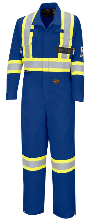 Pioneer FR-Tech Premium Hi-Vis Flame Resistant Safety Coveralls