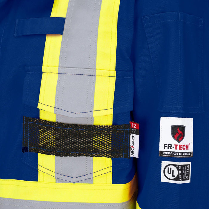 Pioneer FR-Tech Premium Hi-Vis Flame Resistant Safety Coveralls