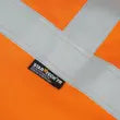 Pioneer Flame Resistant Long Sleeved Safety Shirt - Hi-Viz Orange Cotton