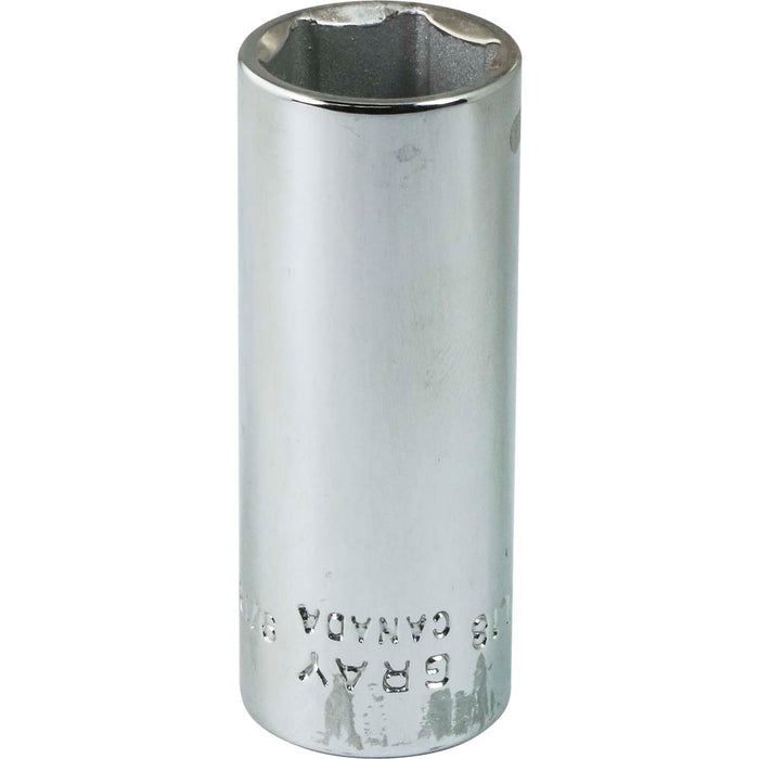 Gray Tools 1/4" Drive, 6 Point Deep Length SAE Sockets