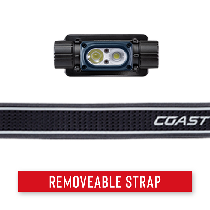 Coast WPH30R Rechargeable Waterproof & Dust Proof Headlamp