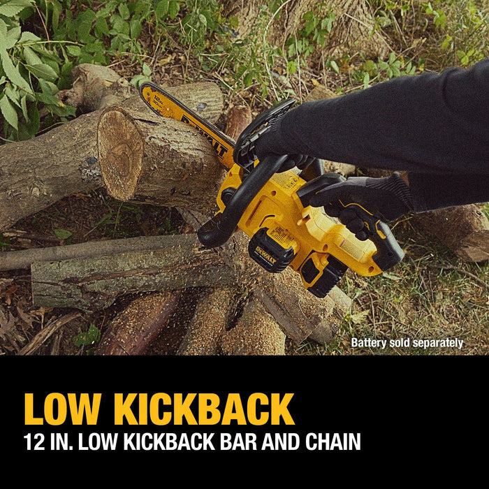 DeWalt 20V MAX 12" Li-ion Brushless Chain Saw - Tool Only