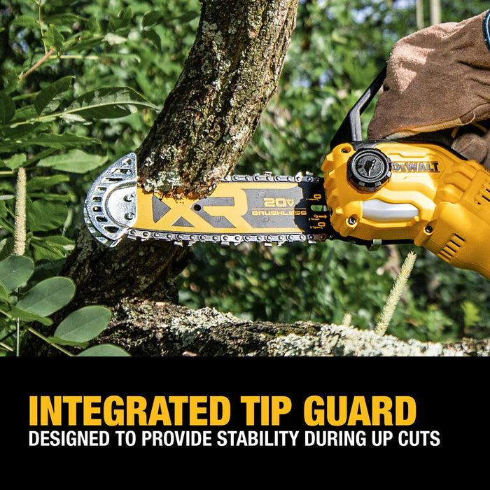 DeWalt 20V MAX XR® 8" Brushless Pruning Chainsaw Kit w/ 3Ah Battery