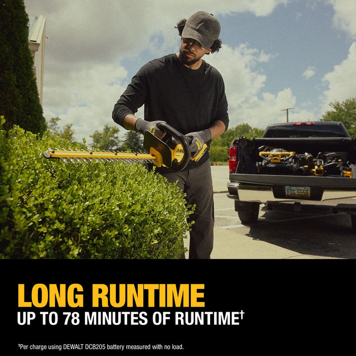 DeWalt 20V MAX 22" Cordless Hedge Trimmer Kit