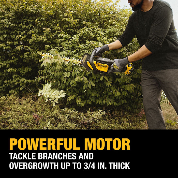 DeWalt 20V MAX 22" Cordless Hedge Trimmer Kit