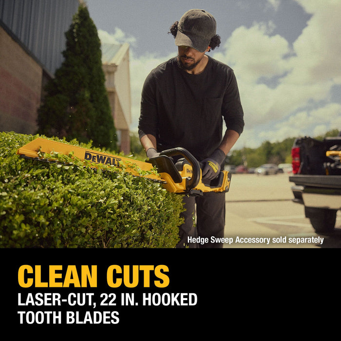 DeWalt 20V MAX 22" Cordless Hedge Trimmer Kit
