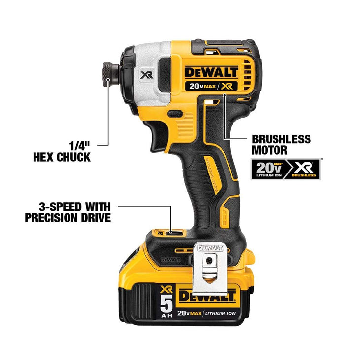 DeWalt 20V MAX XR Brushless 6-Tool Combo Kit