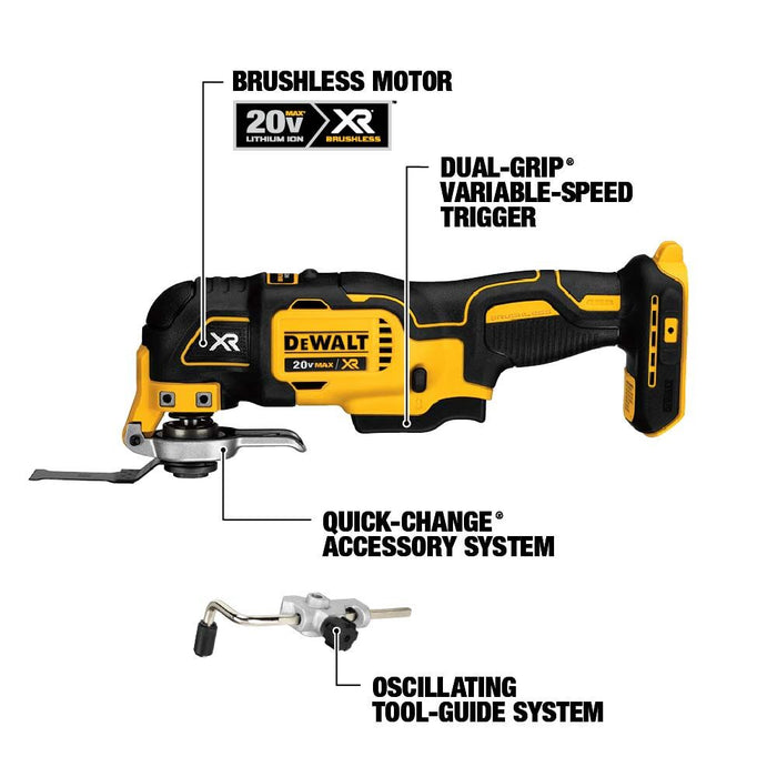 DeWalt 20V MAX XR Brushless 6-Tool Combo Kit