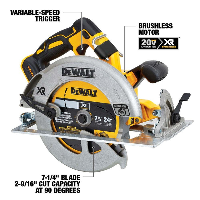 DeWalt 20V MAX XR Brushless 6-Tool Combo Kit